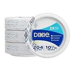 Dixie Large Paper Plates, 10 Inch, 
