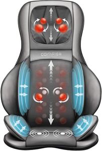 Comfier Full Body Massage Chair Pad -Shiatsu Neck and Back Massager with Heat, Kneading Full Back Massage Seat Portable Chair Massagers for Neck & Shoulder, Gifts for Women/Men