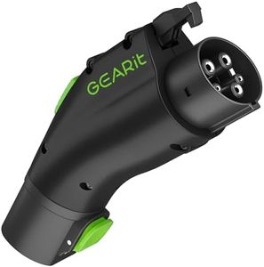 GearIT Tesla to J1772 Adapter for EV, Compatible with Tesla (NACS) Chargers, 40 Amp / 250 Volt Charging, ETL Certified