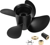 Qiclear Upgrade OEM 14x19-4B Boat Propeller fit Mercruiser Alpha One &Mercury Outboard Motos 135-300 Hp,OEM Parts No.48-8M0084495 Hub Kits Included,15 Spline Tooth,RH,mercruiser 3.0 Propeller