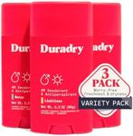 Duradry AM Deodorant & Antiperspirant - Prescription Strength Deodorant for Hyperhidrosis, Antiperspirant for Women & Men, Armpit Sweat Protection, Silicone-free -Barca, Clear Sky, Limitless, 2.3 Oz