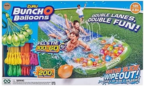 Bunch O Balloons - Water Slide Wipeout! (200 Balloons Included)