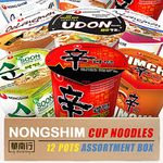 WaNaHong Nongshim Shin Cup Noodles Assorted Box (12 Cups)