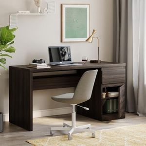 Wakefit Study Table | 1 Year Warranty | Computer Table, Office Table for Home & Office, Work Desk | Engineered Wood | Camus - Wyoming Maple