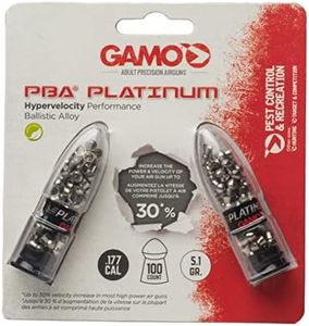 Gamo Air Gun Pellets PBA Platinum .177 Cal. Qty of 100