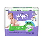 Bella Baby Happy Large Diapers (34 Pieces)