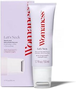 Womaness Let's Neck Firming Serum - Roll On Neck Creams for Tightening and Firming - Daily Crepey Skin Treatment to Smooth Neck Wrinkles & Sagging Skin - Hydrate, Tighten and Lift (50ml)