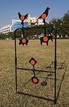 HHH Hunting® Self Resetting Air Gun Shooting Target Animal Shooting Gallery Spinning Auto Reset Set Air Gun Rifle Airgun Hunting