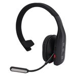 Luocute Trucker Bluetooth Headset, Wireless Headphones with AI Noise Canceling Microphone, 60Hrs Playback 36Hrs Talk Time, Multipoint Connection Bluetooth 5.3, for Truck Drivers Office