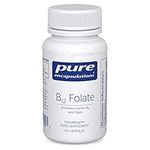 Pure Encapsulations - Activated Vitamin B12 and Folate - Methylcobalamin/L-5-methyltetrahydrofolate (L-5-MTHF) Tiredness and Fatigue Supplement - 60 Capsules