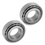 Kozelo 2pcs 2788/2720 Tapered Roller Bearing - [1.5 Inch x 3 Inch x 1.01 Inch] Chrome Steel Bearing Cone and Cup Set for Conveyor System Use