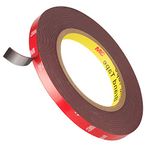 Double Sided Tape, Heavy Duty Mounting Tape, 33FT x 0.4IN Adhesive Foam Tape Made with 3M VHB, Two Sided Tape for Home Office Car Automotive Décor