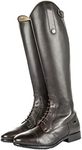 HKM Riding Boots Valencia Long Length/Close Up, Men, Reitstiefel -Valencia-, Langlänge/enge Weite, Black, X-Large