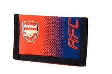 Arsenal F.C. Nylon Wallet Official Merchandise, Red