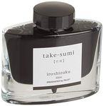 Pilot Iroshizuku Bottled Fountain Pen Ink, Take-Sumi, Bamboo Charcoal, Black -69224