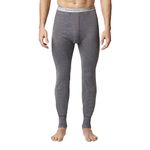 Stanfield's Men's Cotton Blend Two Layer Base Layer Long John, Charcoal, Large