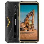 Ulefone Android 13 4G Rugged Mobile Phone, ARMOR X12 – 6GB+32GB, 5.45" IP68 IP69K Outdoor Smartphone, Dual SIM+SD 3 Card Slot, 13MP Underwater Camera, Glove Mode, 4860mAh Battery, GPS NFC Orange