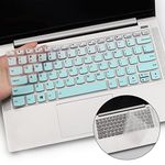 2 Pack Keyboard Cover for Lenovo Flex 5 14" 2-in-1 Laptop/Lenovo Yoga 5i 7i 9i 14 /IdeaPad Flex 5 5i 14 /deaPad Slim 5i 7 14 /Idepad S540 14 inch/ThinkBook 14s Yoga 14" Lapotp Protector Skin