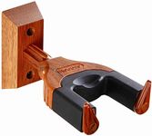 Ukulele Wall Mount Hanger, Auto Lock Ukulele Hanger, Hard Wood Base Ukulele Hangers For Ukulele/Violin/Banjo/Mandolin wall Stand