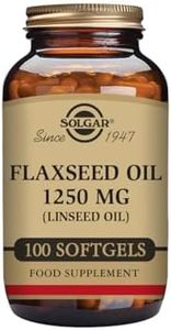 Solgar Aceite de Linaza Cápsulas blandas de 1250 mg - Envase de 100