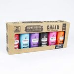 Itsy Bitsy Home Decor Chalk Paint Kit Vibrant 6Pcs X 60Ml Lb