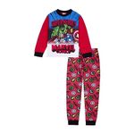 Marvel Comics Boys Pyjamas, Incredible Hulk Iron Man Thor and Captain America Pjs Set For Boys 5-6 Years