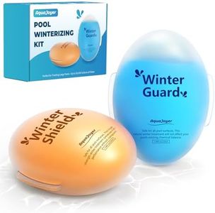 AquaJoyer Professional Pool Winter Closing Kit, Winterizing Kit, Close Your Above Ground or Inground Pool with Ease, Up to 30,000 Gallons