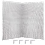 GERAWOO 304 Stainless Steel Mesh Sheet Large Size, 2 Packs Wire Mesh Panels 20 Mesh, Mouse Rodent Insect Mesh for Vents, Home, Kitchen, Garden, 420 x 300 mm