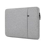 ProElife 12-Inch Laptop Tablet Sleeve Case Canvas Cover for 2022-2014 Surface Pro 4/5/ 6/7 / 7+ / 8|Surface Laptop Go 1/2 12.4"|2022-2020 MacBook Air/Pro 13'' M2/M1 Protective Bag (Gray)