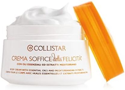 Collistar Benessere Crema Soffice della Felicità, Crema Corpo Idratante e Nutriente, Pelle Morbida e Setosa, con Oli Essenziali ed Estratti Mediterranei, 200 ml