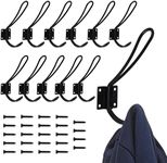 BELLE VOUS 12 Pack of Black Coat Ho