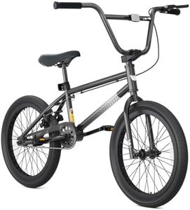 XJD Freestyle BMX Bike, 18inch 20 inch Kids Bicycles for Boys Girls Ages 5-12 Years Old Beginner-Level to Advanced Rider, 360 Degree Rotor Freestyle with 4 Pegs Teen Bike