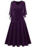 Plus Formal Dress With Cape