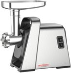 WelTherm MGG-65 Meat Mincer 1800W Electric Meat Grinder with Reverse Function- Household Sausage Maker Meats Mincer Food Grinding Powerful 8835 Full Copper Motor(3 Pattern Grinding Plates)