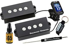 Seymour Duncan SPB-3 P-Bass Guitar Pickup Set with True Tune Tuner, Keychain 1402-06