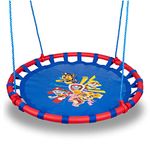 Swurfer Paw Patrol 40 Inch Saucer Swing, Holds up to 250 pounds, Ages 3 and Up