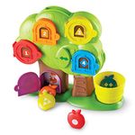 Learning Resources Hide & Seek Learning Treehouse, Letter Games, Toddler Learning Treehouse, Ages 18 mos+