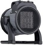 Newair Portable Ceramic 120v Electric Garage Heater, 160 sq. ft with Adjustable Tilt Head, Perfect for Garages, Workshops and More