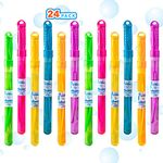 Bubble Play Giant Bubble Sticks for Children - 14 inches Great Value Party Gifts and Summer Toy Fun - Pack of 24