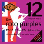 Rotosound R12 Nickel Medium/Heavy Gauge Electric Guitar Strings (12 16 24 32 42 52)