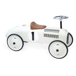 Vilac 1102 Ride on Car Vintage, White