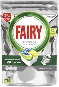 Fairy Platinum Lemon Dishwasher Tablets 52 Pack