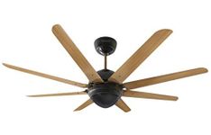 Havells Octet 1320mm Ceiling Fan (Walnut Black Nickel)