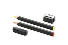 Moleskine Highlighter Pencil Set: With Cap and Sharpener