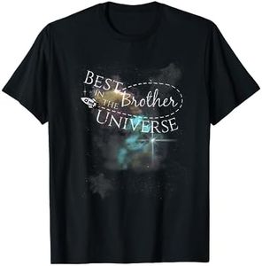 Best Brother in the Universe | Space Nebula & Galaxies Gift T-Shirt