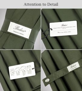 Balios Folding Umbrella – Wood Handle, Auto Open/Close, Olive Green