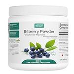 VORST Bilberry Powder 240g | Antioxidant Supplement for Eye Health | Scoop Included | Myrtille