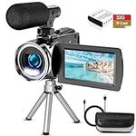 Hojocojo Video Camera Camcorder 4K 