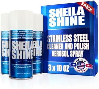 Sheila Shine Stainless Steel Cleaner & Polish Spray, 3 x 10 Oz Pack