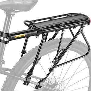 West Biking Bike Carrier Rack, 310 LB Capacity Solid Bearings Universal Adjustable Bicycle Luggage Cargo Rack,Cycling Equipment Stand Footstock